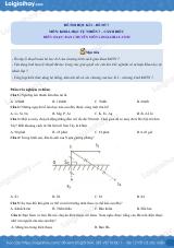 Đề thi học kì 1 KHTN 7 Cánh diều - Đề số 7